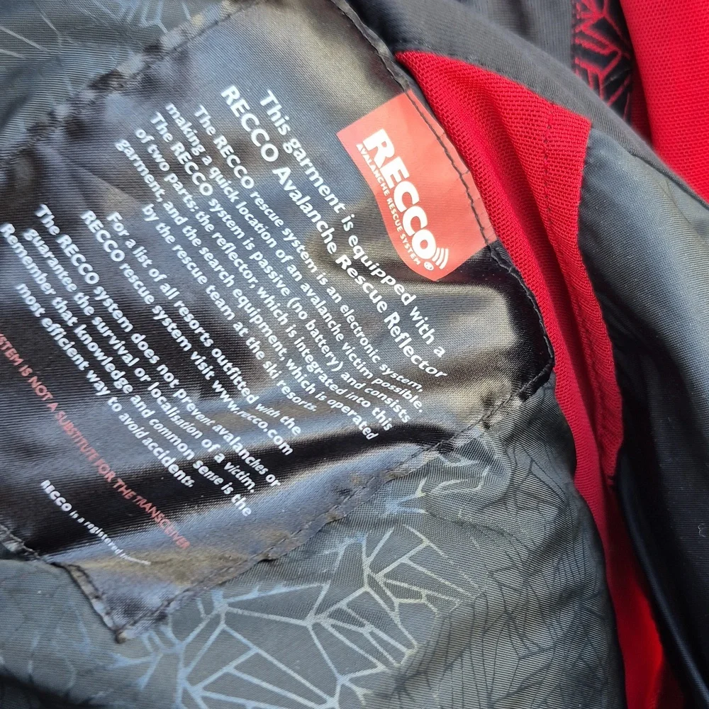 THE‎ NORTH FACE Black Grey Summit Series RECCO Gore Tex Shell Mens Sz M Jacket